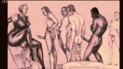 Vintage erotic illustration