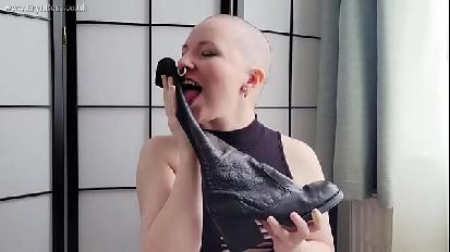 I love when custom video clients send me things to film with like this amazing collection of vintage leather boots 