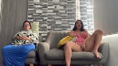 I want to finger my wet pussy till squirt while my step grandma is close