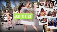 The car is filthy and so are we