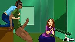 Married teacher sucks bbc after work