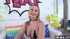 True anal busty katalina kyle gives up her ass