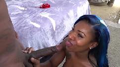 Big booty pinky xxx shares one of her new friends with rico strong