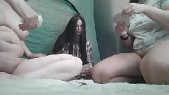 I won at cards cunnilingus and orgasm in a tent