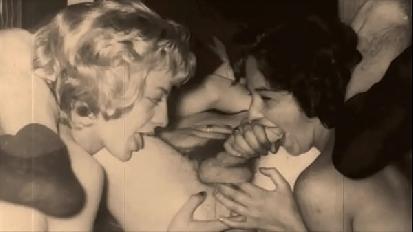 Vintage steam age threesome