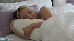 Filled my teen asian stepdaughters tight pussy asia lee