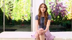 Just the cutest redhead you will ever see have sex