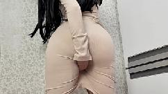 Pervert stepmom fucks her stepson in kitchen