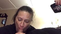 Blowjob then daisyjo gets fucked in the ass